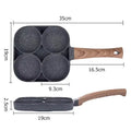 Egg Frying Pan Nonstick Pancake Pans 4-Cups Cookware Pancake Pan Egg Pan Suitable for Gas Stove Induction Cooker JT87