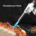 Portable Flame Gun Multifunctional Barbecue Torch Burner for Camping BBQ Desserts, Soldering, Cooking Heating Tool, Household Fl