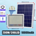 96/140/216/396/600LED High-Power LED Solar Lamp Outdoor Courtyard Induction Street Light Waterproof Floodlight Ultra Brightness