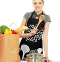 Adjustable Waterproof Apron Bib Apron with 2 Pockets Cooking Kitchen Aprons for Women Men Chef