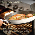 Achieve Hard Anodized Nonstick Cookware Pots and Pans Set, 9 Piece - Cream