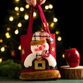 Christmas Gift Bag Linen Cloth New Year Children'S Candy Handbag Christmas Eve Apple Storage Bag Xmas Santa Claus Wholesale 2023