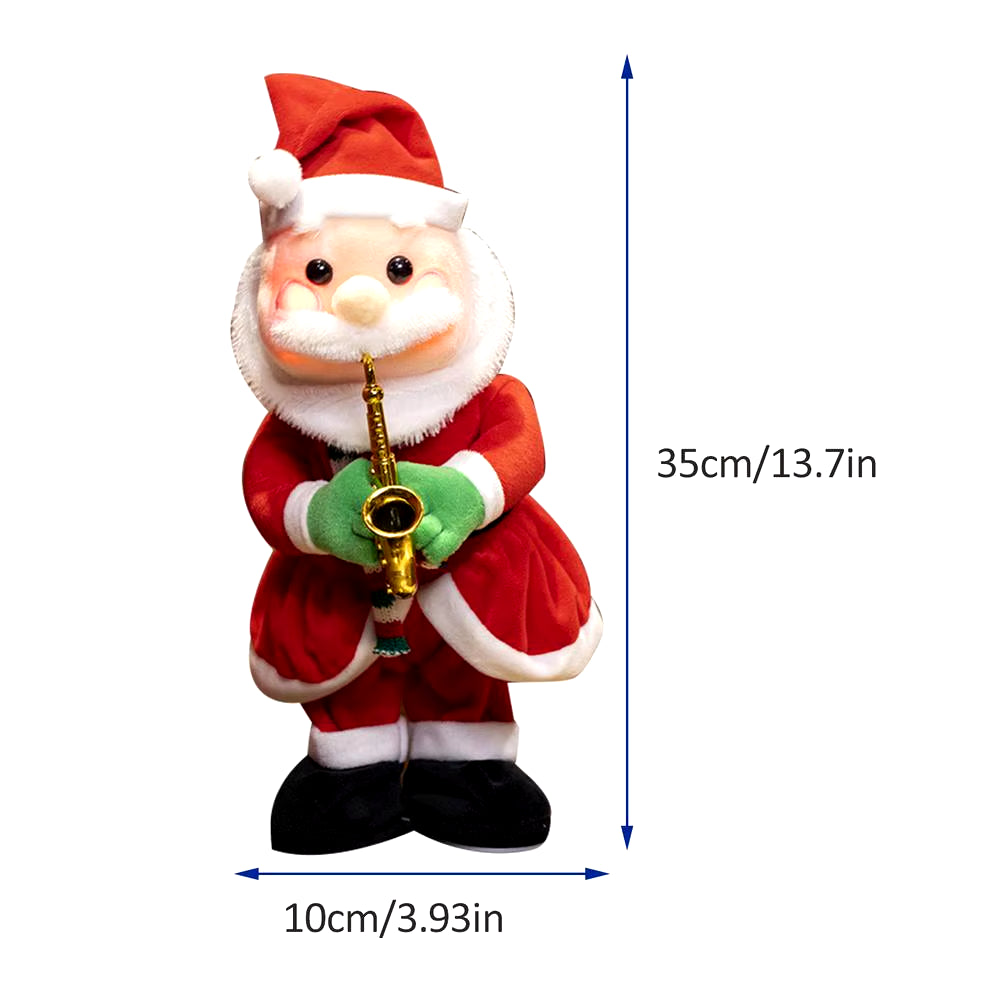 Electric Santa Claus Musical Dancing Christmas Santa Claus Toys Santa Claus Electric Dolls New Year Christmas Decoration Gifts