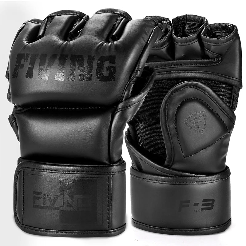 Half Finger Boxing Gloves MMA