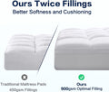 Mattress Topper Queen Size Extra Thick Mattress Pad 8-21