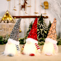 Christmas Doll Elf Gnome with Led Light Christmas Decorations 2024 for Home Xmas Navidad New Year 2025 Children'S Gifts Supplies