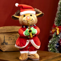 Electric Santa Claus Musical Dancing Christmas Santa Claus Toys Santa Claus Electric Dolls New Year Christmas Decoration Gifts