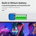 Colorful Tube Light RGB Light 17Cm/32Cm USB Light Night Light Purple Blue Light Stick Room Lamphandheld Hanging Fill Light Photo