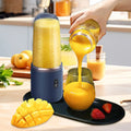 Portable Blender Mini Juice Blender Personal Blender Cup Rechargeable Fruit Juicer Mixer Blender with 6 Blades Fruit Mixers