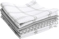 Premium Waffle Dish Cloths: Highly Absorbent, Super Soft - 100% Cotton, 12