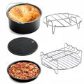 6 Inches Heißluftfritteuse Accessories Tray Grill Toast Insulation Pad 3.2QT-5.8QT Kitchen Tools