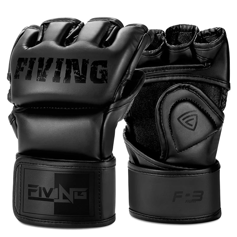 Half Finger Boxing Gloves MMA