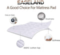 Queen Size Mattress Pad Pillow Top Mattress Cover Quilted Fitted Mattress Protector Cotton Top Stretches up 8-21