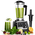 Professional Countertop Blender for Kitchen Max 2200W High Power Home and Commercial Blender with Timer, Variable Speed