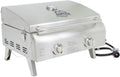 Grills 75275 Stainless Steel Two-Burner Portable Grill