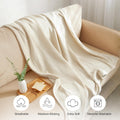 100% Cotton Muslin Throw Blanket 50