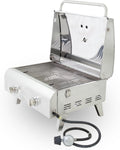 Grills 75275 Stainless Steel Two-Burner Portable Grill