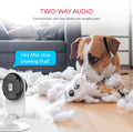 Pro 2K Home Security Camera, 2.4Ghz Indoor Camera with Person, Vehicle, Animal Smart Detection, Phone App for Baby, Pet, Dog Monitoring, Works with Alexa and Google Assistant