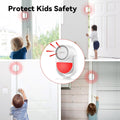 Home Alarm System, Wifi PIR Motion Sensor Alarm, Wireless DIY Smart Door/Window Alarm for Home Security with Phone APP Alert 9 Pieces-Kit (Indoor PIR Alarm Host, 6 Door Sensors, 2 Remotes)