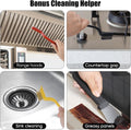 Crevice Cleaning Brush,8 Pcs Multifunctional Cleaning Brush Tools,Hard Bristle Crevice Cleaning Brush,Crevice Cleaning Brushes for Household Use Bathroom Tiles Kitchen Practical and Durable
