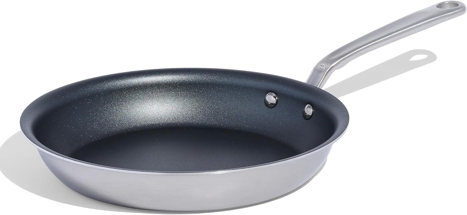 Cookware - Procoat 10" Non Stick Frying Pan (Graphite) - 5 Ply Stainless Clad Nonstick - Professional Cookware - Crafted in USA - Induction Compatible