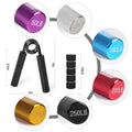 6Pcs Grip Strength Trainer Aluminium