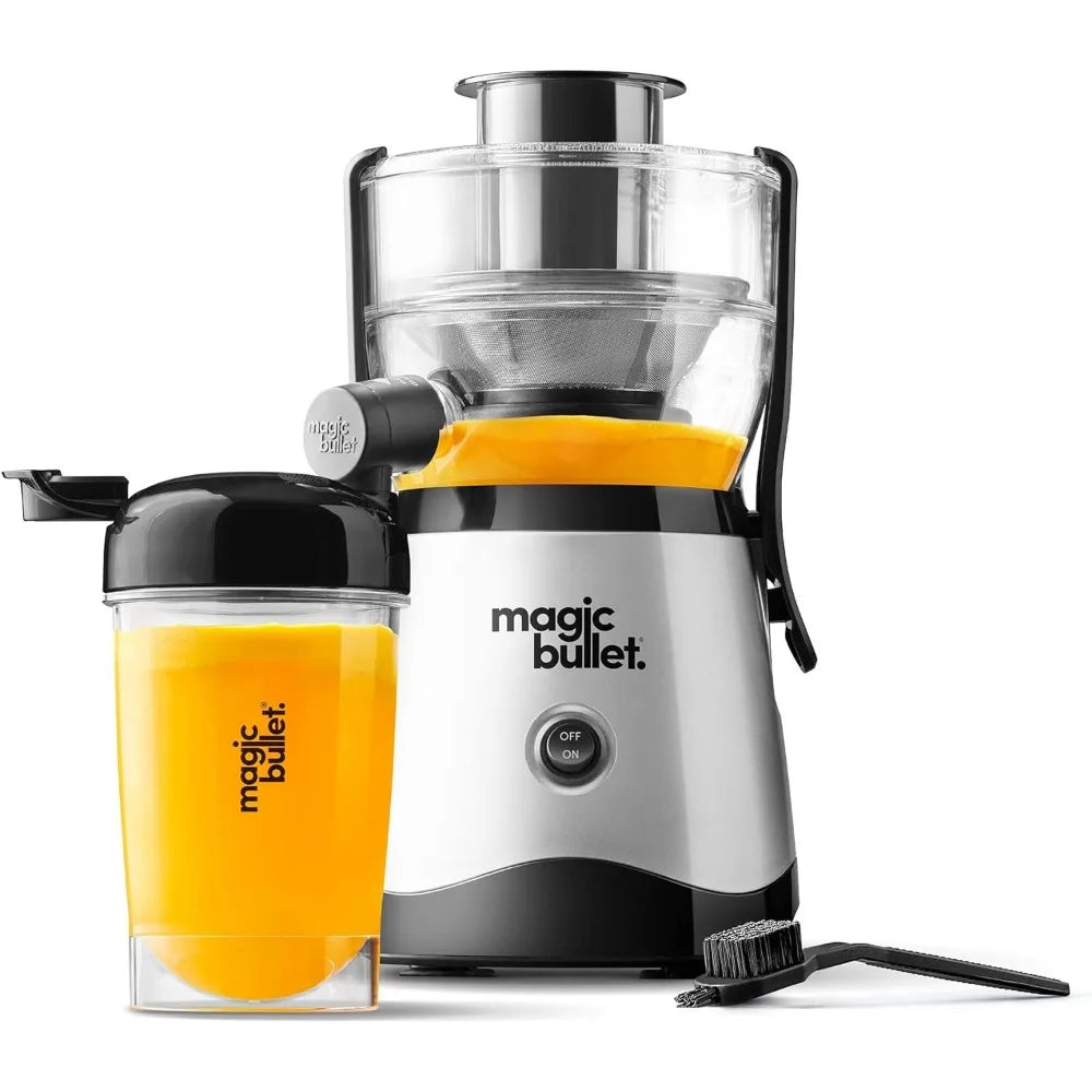 Mini Juicer with Cup Black Fruit Juice Extractor and Vegetables Blender Machine Orange Kitchen Appliances Home