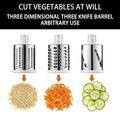 Multifunctional Vegetable Slicer, Cutter, Chopper, Vegetables Graters, Shredders, Fruit, Rotary Handle, Not Hurting Hands