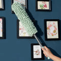 1Pc Extendable Handle Feather Duster Telescopic Dust Brush Cobweb Brush Catcher Mites Gap Dust Car Home Cleaning Tools