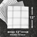Premium Waffle Dish Cloths: Highly Absorbent, Super Soft - 100% Cotton, 12