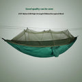 Lohascamping 2 Person Camping Hammock Mosquito Net Outdoor Furniture Bed Strength Sleep Swing Portable Hanging Garden Hammock