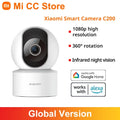 Global Version  Smart Camera C200 1080P Security Protection Wifi IPTV 360° Rotation Night Vision AI Human Detection