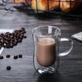 Double Wall High Borosilicate Glass Mug Tea Milk Lemon Juice Coffee Water Cup Heat Resistance Drinkware Lovers Tea Beverage