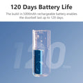 Video Doorbell 2S Set 5000Mah Rechargeable Battery 30°Pan Lens Human Detection Two-Way Talk Waterproof 100% Wire-Free Chime