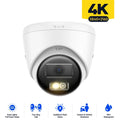 4K 8MP Security POE Camera Smart AI Human Detect Outdoor Two-Way Audio IP Camera CCTV Surveillance Color Night