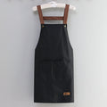 Printed Apron for Home Waterproof and Oil Proof Kitchen Work Apron Convenient Storage Apron for Men and Women Adult