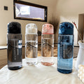 780Ml Water Bottle with Bounce Cover Leak Proof Sports Drinkware Strap Reusable Portable Water Bottle for Kid Women Fitness Gift