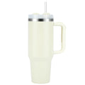 40Oz Tumbler Thermos Bottle Stainless Steel Insulation Coffee Cup with Handle and Straw Portable Kettle Travel Car Ice Cup