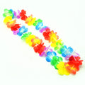 100Pcs Hawaii Christmas Wreath Door Decoration Hawaiian Party Artificial Flower Garland Necklace Luau Torpil