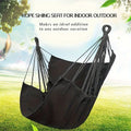 1Pc Leisure Fabric Hammock Chair Outdoor Swing Chair Hammock Dormitory Hammock Chair anti Rollover Hammock(With Storage Bag