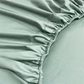 High End Egyptian Cotton Fitted Sheet Solid Color Bed Linen Sheets Elastic Band Mattress Cover 400TC Soft Breathable 140/160/180