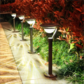 1Pc Solar Energy Saving Lamp Super Bright Solar Lawn Lamp Waterproof Household Garden Villa Courtyard LED Solar Lamp