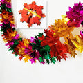 Colorful Christmas Tree Tinsel Garland Ribbon Bar Shiny Tops Christmas Tree Hanging Ornaments Wedding Party Decoration