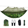 Lohascamping 2 Person Camping Hammock Mosquito Net Outdoor Furniture Bed Strength Sleep Swing Portable Hanging Garden Hammock