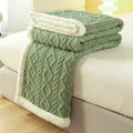 A Tapestry Blanket Tafurong Blanket Lamb Wool Blanket Thickened Warm Leisure Blanket Office Nap Blanket