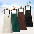 Kitchen Oil Resistant Aprons Cute Cartoon Korean Style Home Oil-Proof Women Cactus Rainbow Men Waterproof Kitchen Apron R3D5