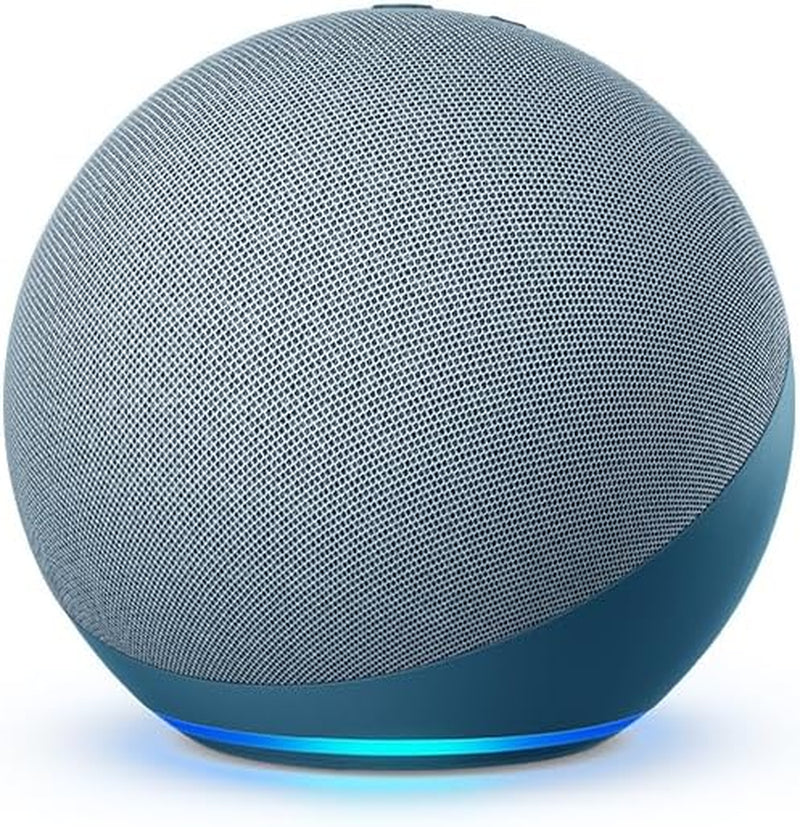 Echo (4Th Gen) | with Premium Sound, Smart Home Hub, and Alexa | Twilight Blue