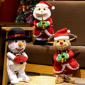 Electric Santa Claus Musical Dancing Christmas Santa Claus Toys Santa Claus Electric Dolls New Year Christmas Decoration Gifts