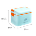 Large Capacity Home Medicine Box Travel Pill Case Simple Storage Box Portable First Aid Kit Container Family Emergency Kit Box