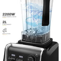 Professional Countertop Blender for Kitchen Max 2200W High Power Home and Commercial Blender with Timer, Variable Speed